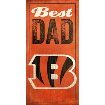 Cincinnati Bengals Best Dad Sign
