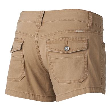 Juniors' UNIONBAY Twill Shortie Shorts