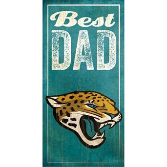 Jacksonville Jaguars Best Dad Sign