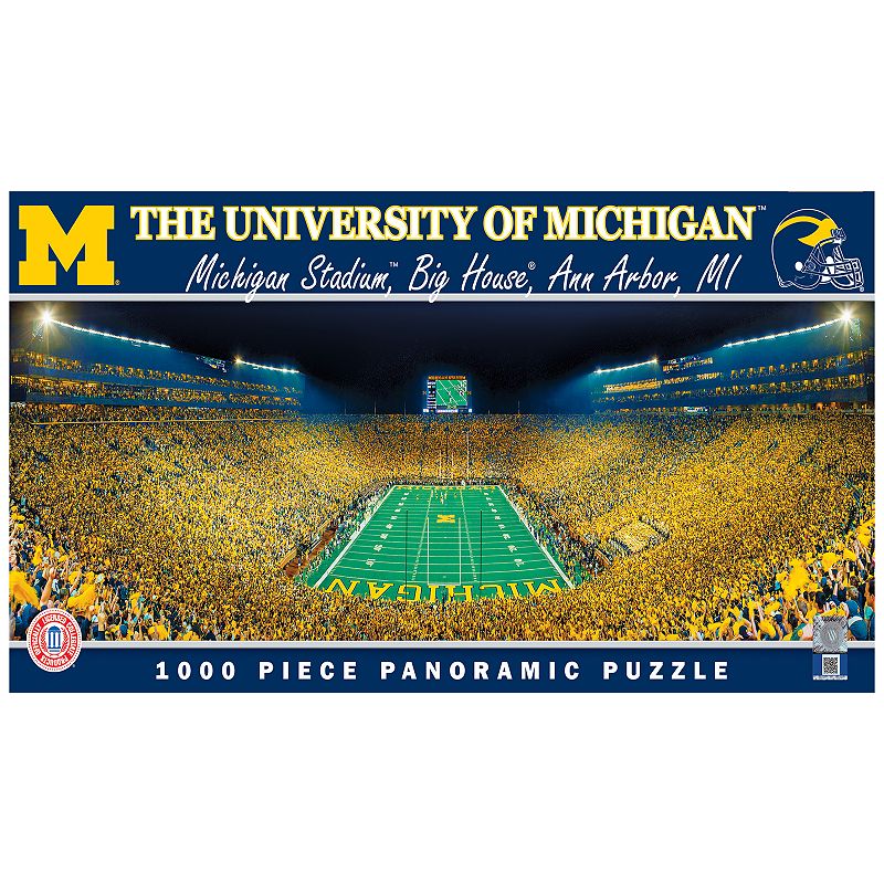 Michigan Wolverines 1000-pc. Panoramic Puzzle, Multicolor
