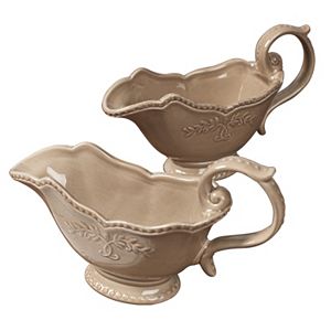 Tabletops Gallery 2-pc. Gravy Boat Set