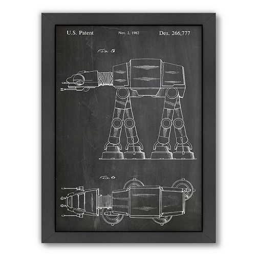 Americanflat ''At-At Walker'' Framed Wall Art