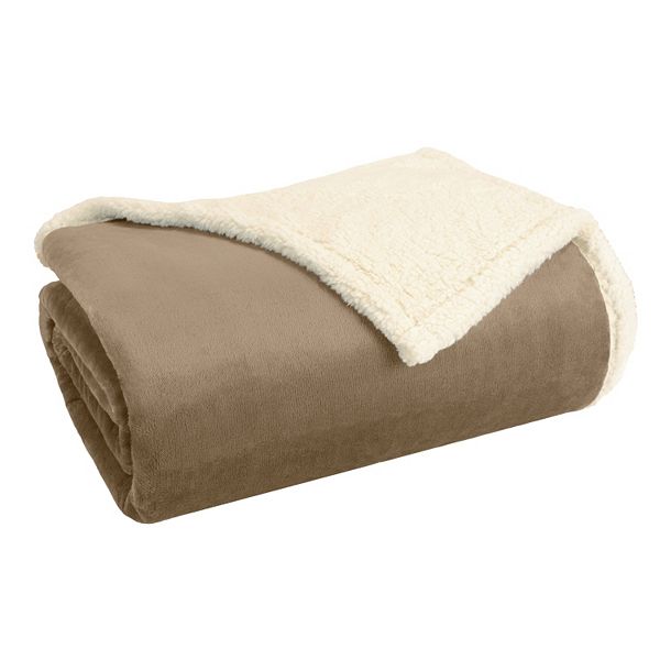 Madison Park Plush Microlight Berber Blanket