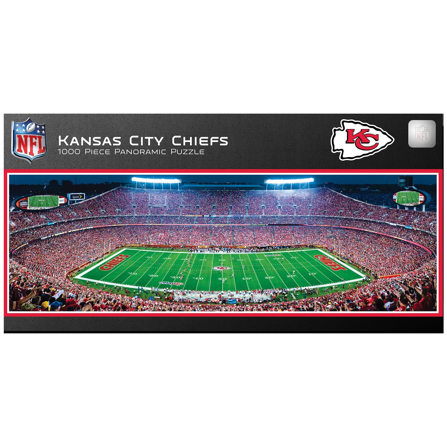 Detroit Lions 1000-Piece NFL Stadium Panoramic Puzzle