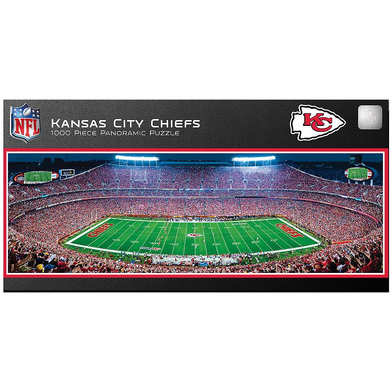 98488355 Kansas City Chiefs 1000-pc. Panoramic Puzzle, Mult sku 98488355