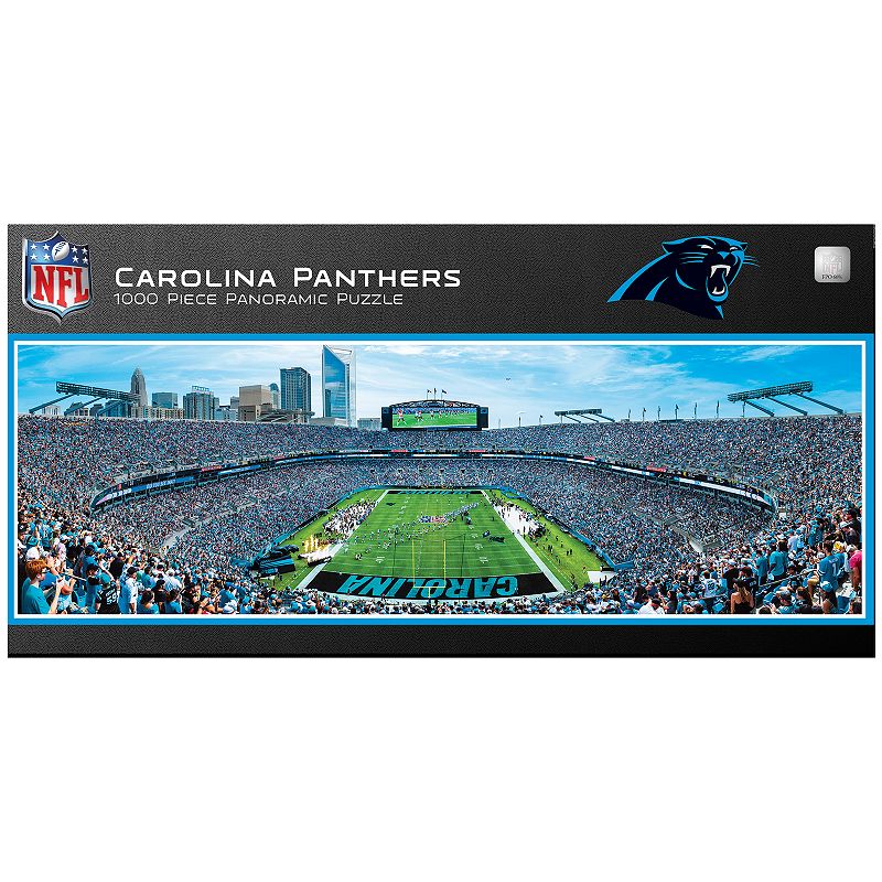 Carolina Panthers Stadium Panoramic 1000-Piece Puzzle, Multicolor