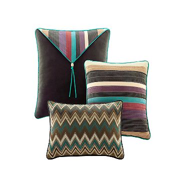 Madison Park Sequoia Quilt Set with Shams and Decorative Pillows