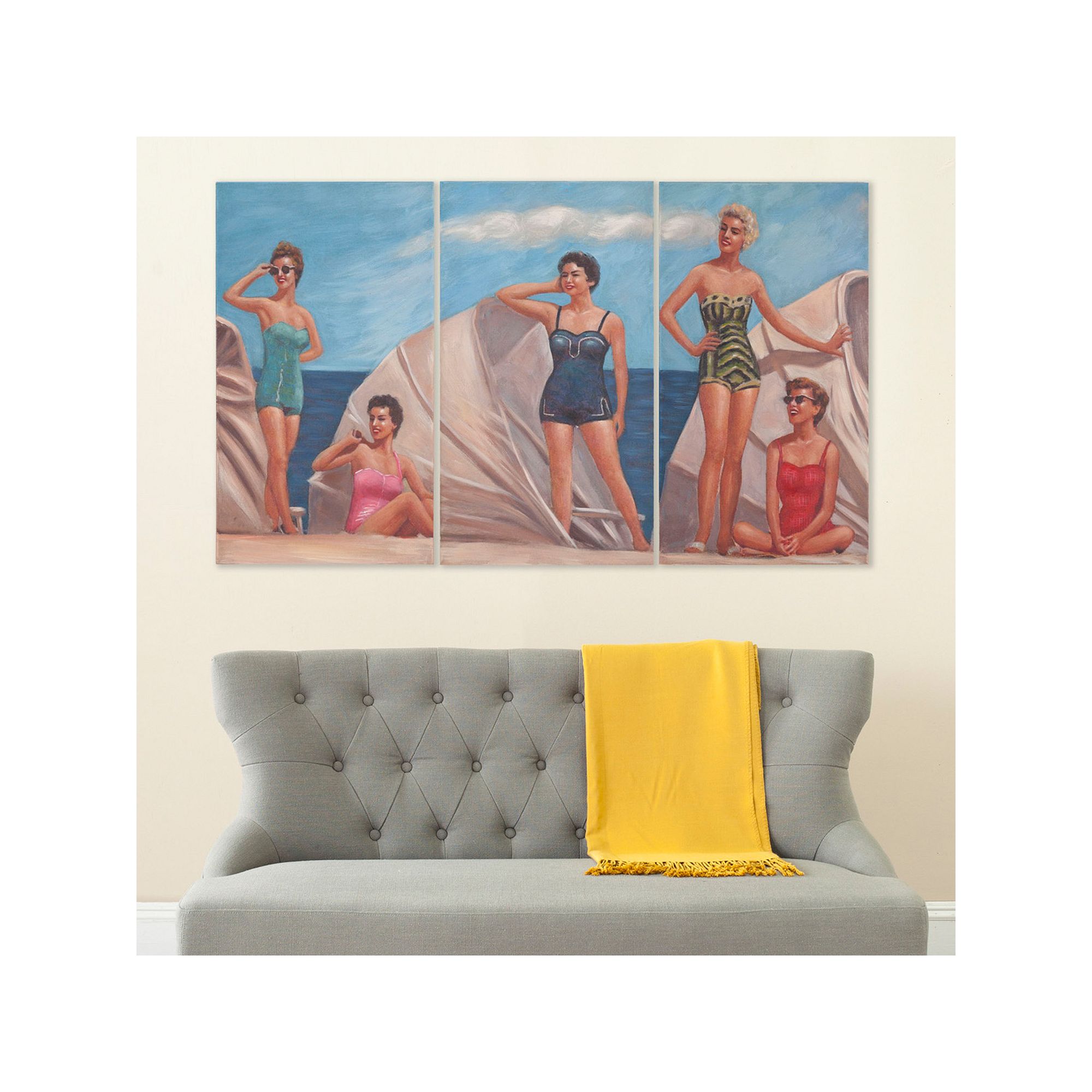 Safavieh 3-piece By The Sea Triptych Wall Art Set, Multi