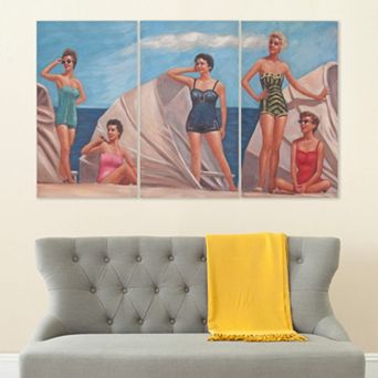 Safavieh 3 pc By The Sea Triptych Wall Art Set