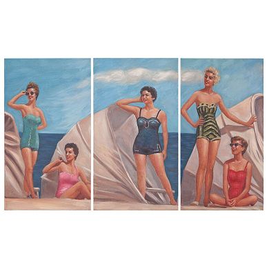 Safavieh 3-piece By The Sea Triptych Wall Art Set