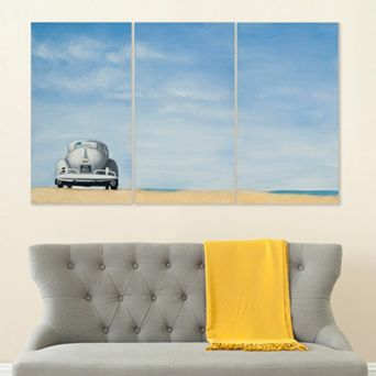 Safavieh 3 pc ''Dune Buggy'' Triptych Canvas Wall Art Set