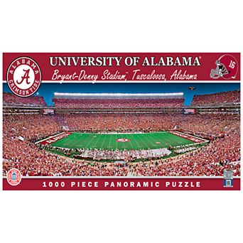 Alabama Crimson Tide 1000 pc Panoramic Puzzle