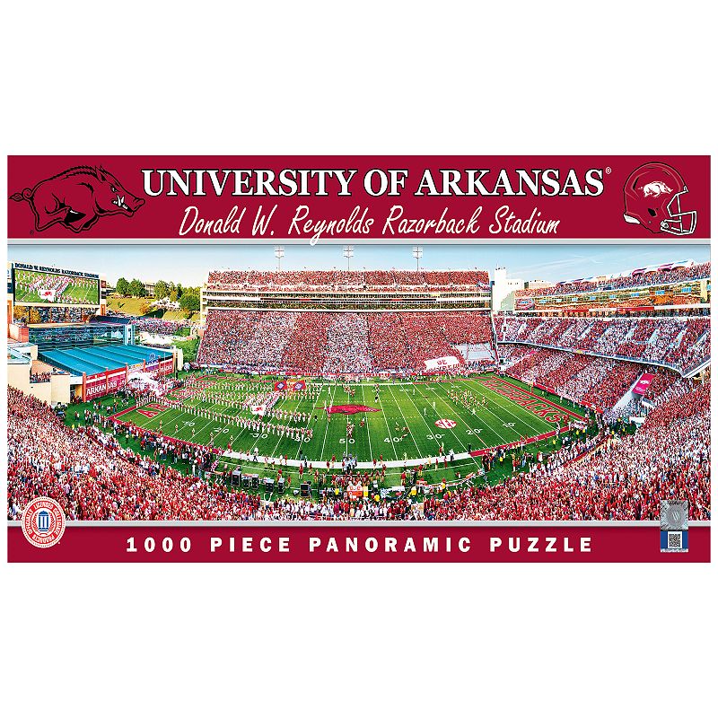 Arkansas Razorbacks 1000-pc. Panoramic Puzzle, Multicolor