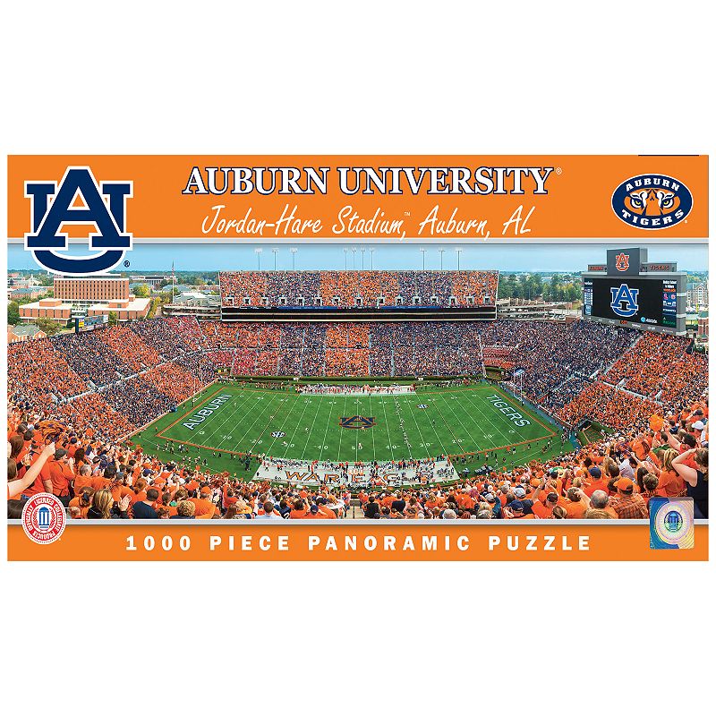Auburn Tigers 1000-pc. Panoramic Puzzle, Multicolor