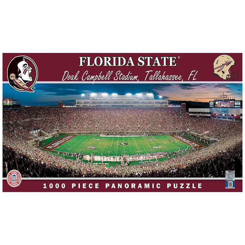 Florida State Seminoles 1000-Piece Panoramic Puzzle, Multicolor