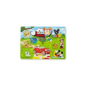 Disney Mickey Mouse Clubhouse Hide & Seek Wooden Magnetic Game by Melissa & Doug