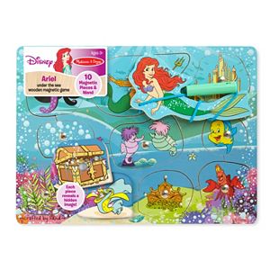 Disney Princess Ariel Under the Sea Wooden Magnetic Game by Melissa & Doug