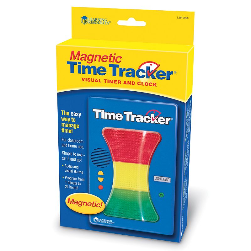 98496685 Learning Resources Magnetic Time Tracker, Multicol sku 98496685