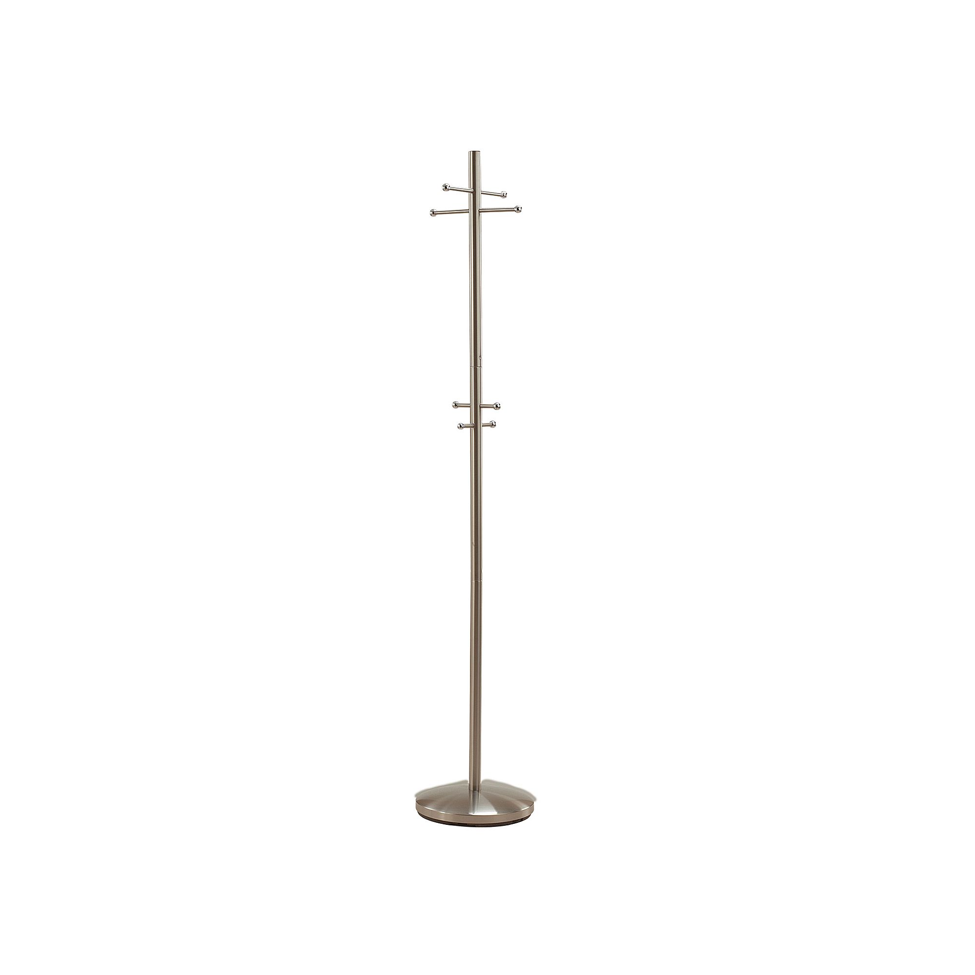 Adesso® Coat Rack, Brushed Silver