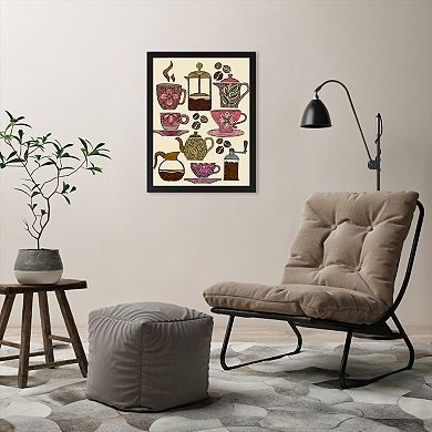 Americanflat ''Have Some Coffee'' Framed Wall Art