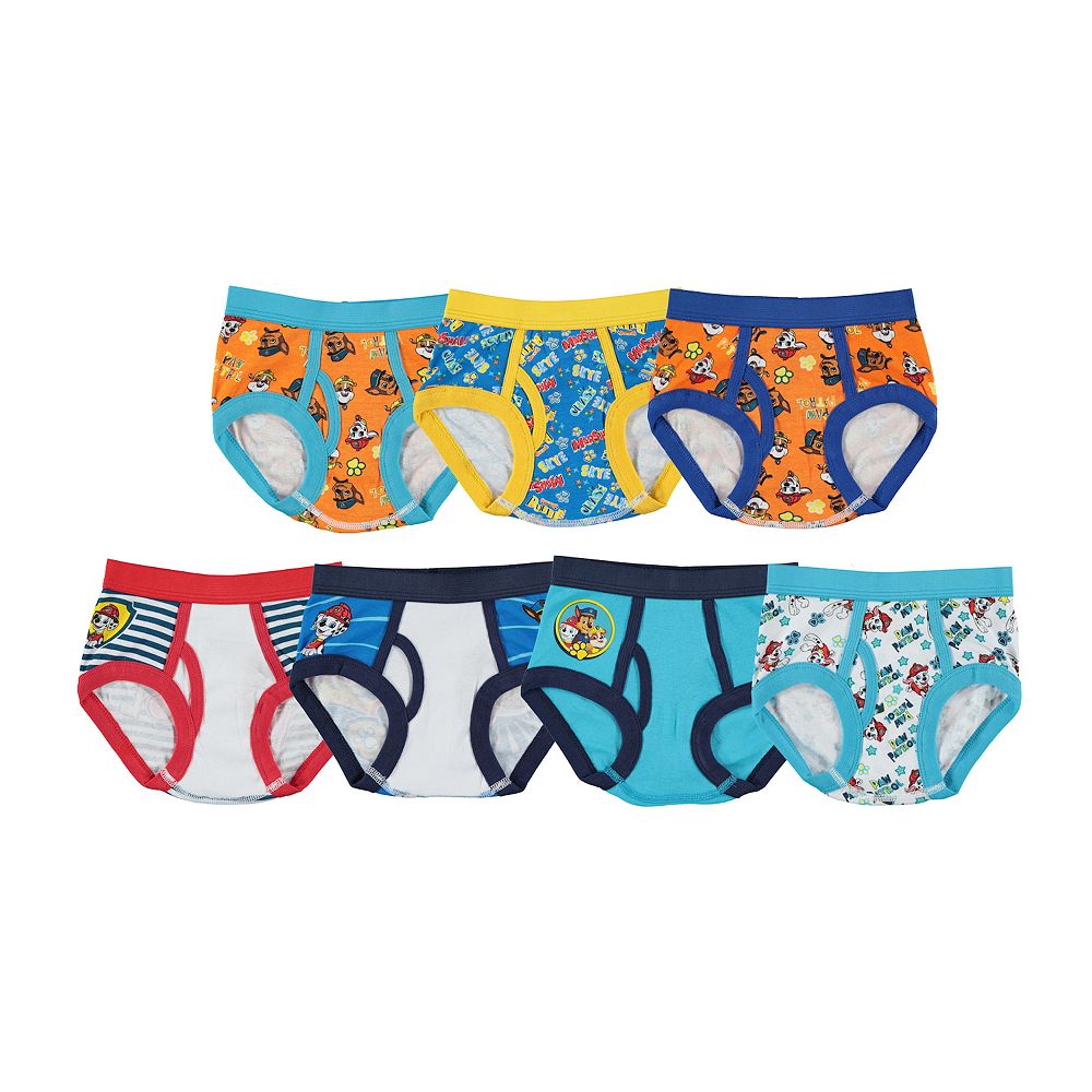 Paw Patrol Underwear Underpants Briefs Boys 5pk  Sz 4  Nickelodeon New