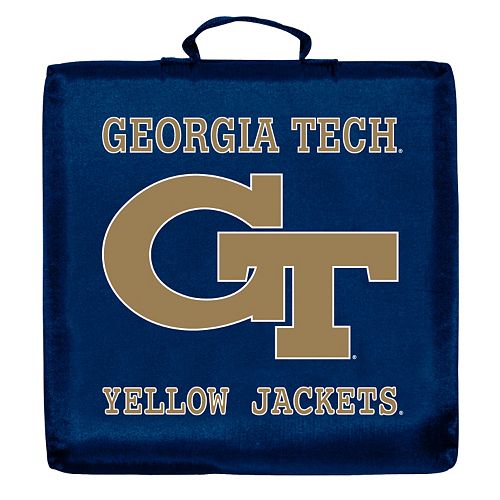 Logo Brand Georgia Tech Yellow Jackets Stadium Cushion
