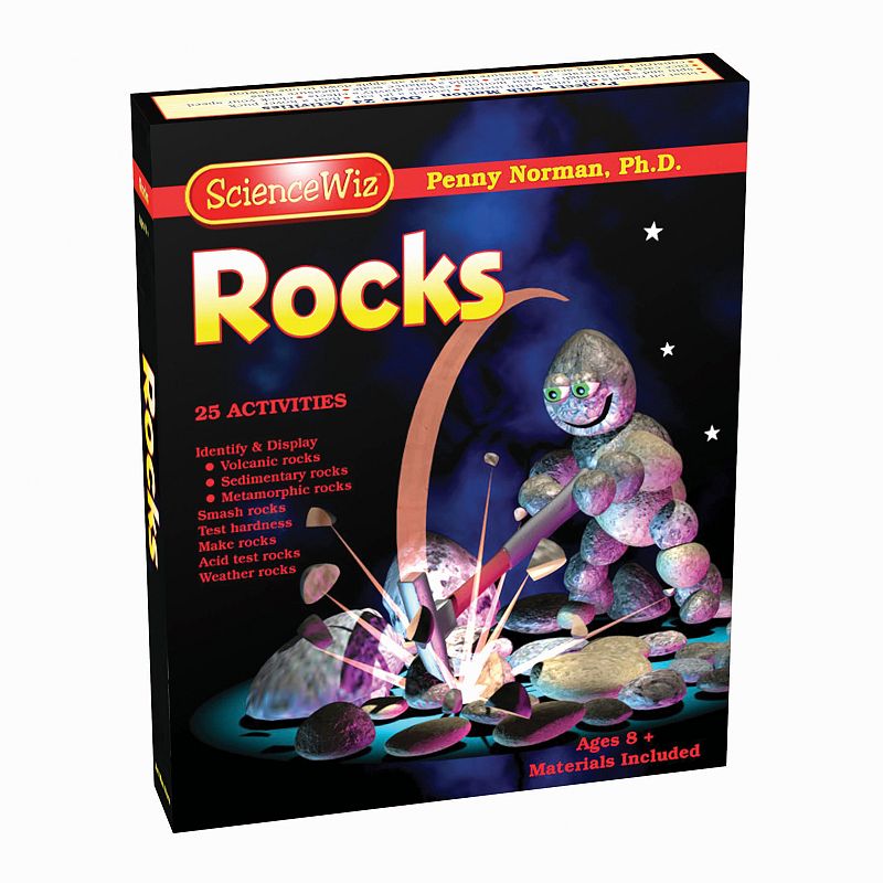 ScienceWiz Rocks Kit, Multicolor