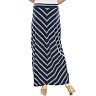 Sonoma Goods For Life® Mitered Stripe Maxi Skirt - Women's