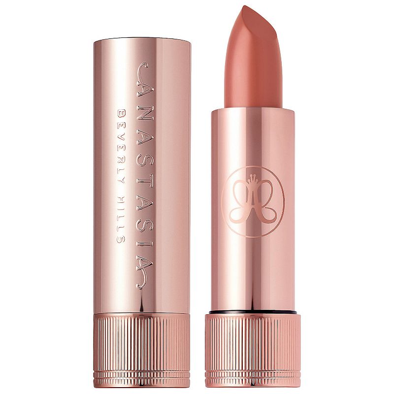 Anastasia Beverly Hills Full-Pigment Matte & Satin Velvet Lipstick, Size: .10Oz, Pink Bud