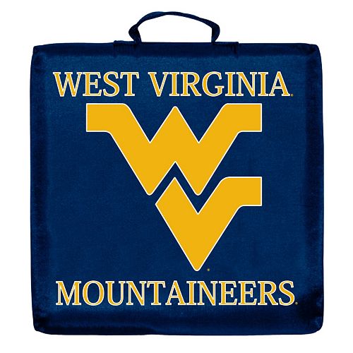 Logo Brand West Virginia Mountaineers Stadium Cushion