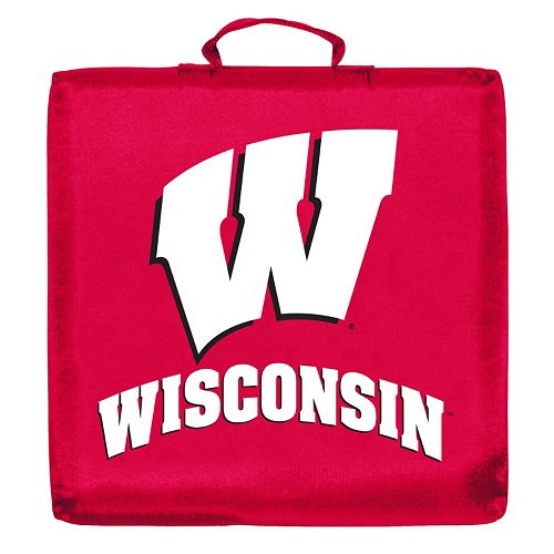 Logo Brand Wisconsin Badgers Stadium Cushion