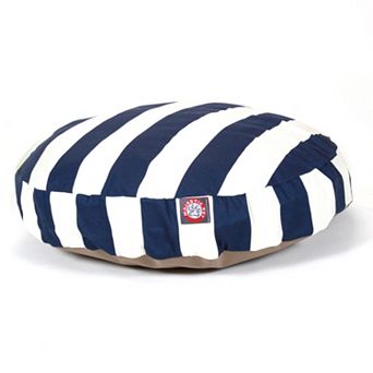 Majestic Pet Striped Round Pet Bed - 30" x 30''