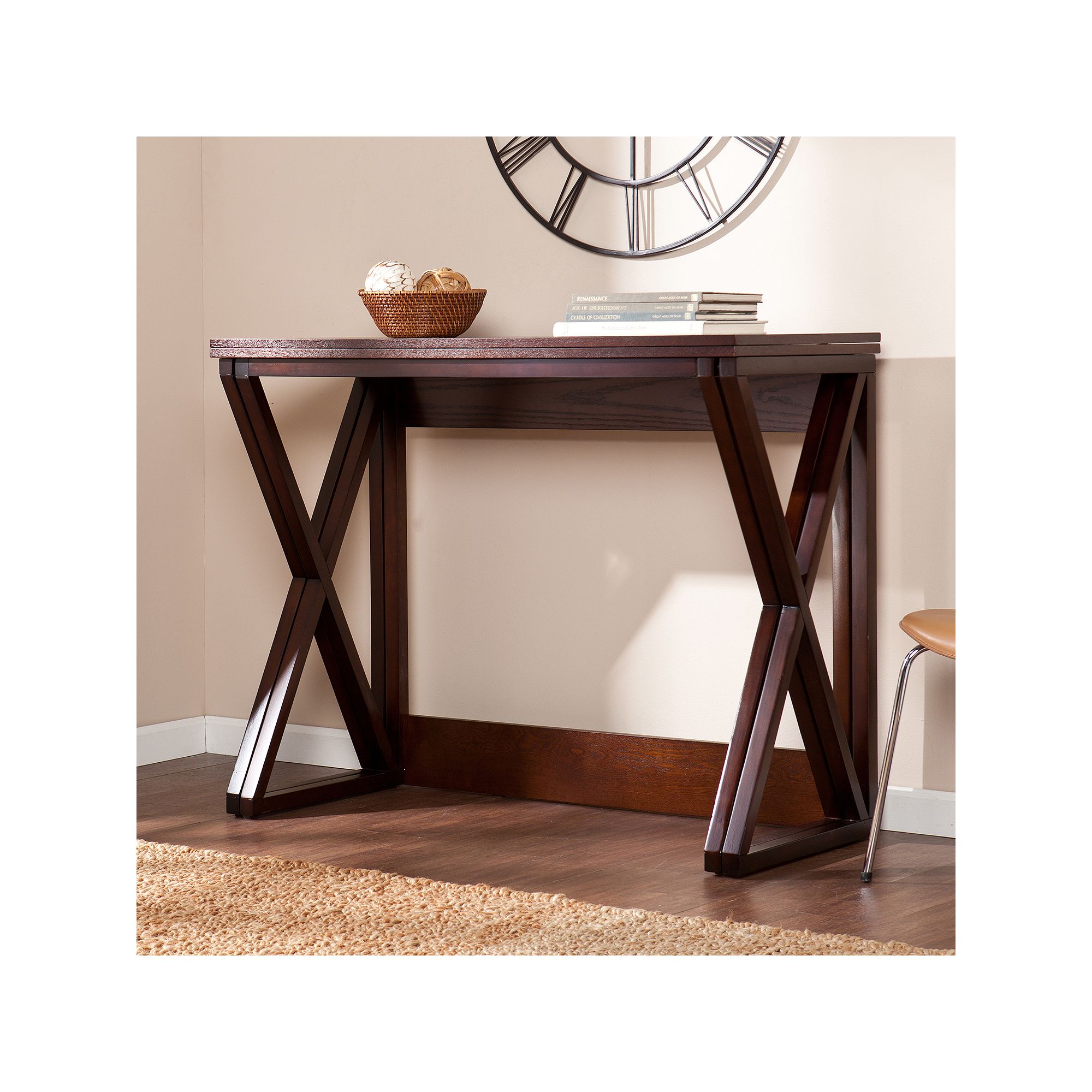 Southern Enterprises Beasley Versatile Table, Brown