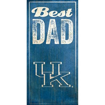 Kentucky Wildcats Best Dad Sign