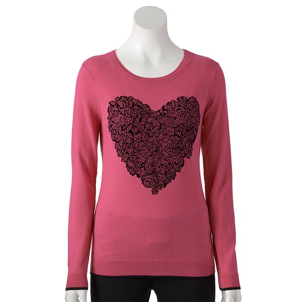 Kohls heart outlet sweater