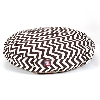 Majestic Pet Chevron Round Pet Bed - 36'' x 36''