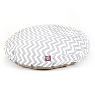 Majestic Pet Chevron Round Pet Bed - 42'' x 42''