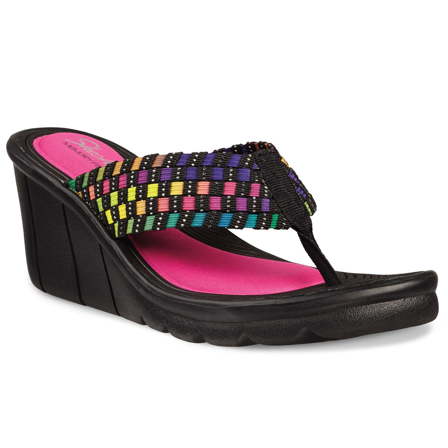 skechers woven sandals