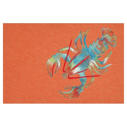Trans Ocean Imports Liora Manne Visions III Lobster Doormat – 20” x 29 1/2”