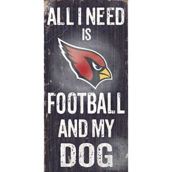 Arizona Cardinals Football and My Dog Sign