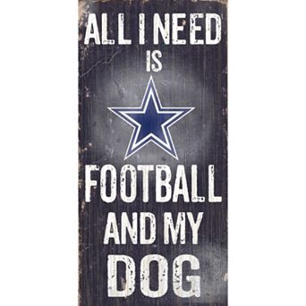 Dallas Cowboys Football and My Dog Sign