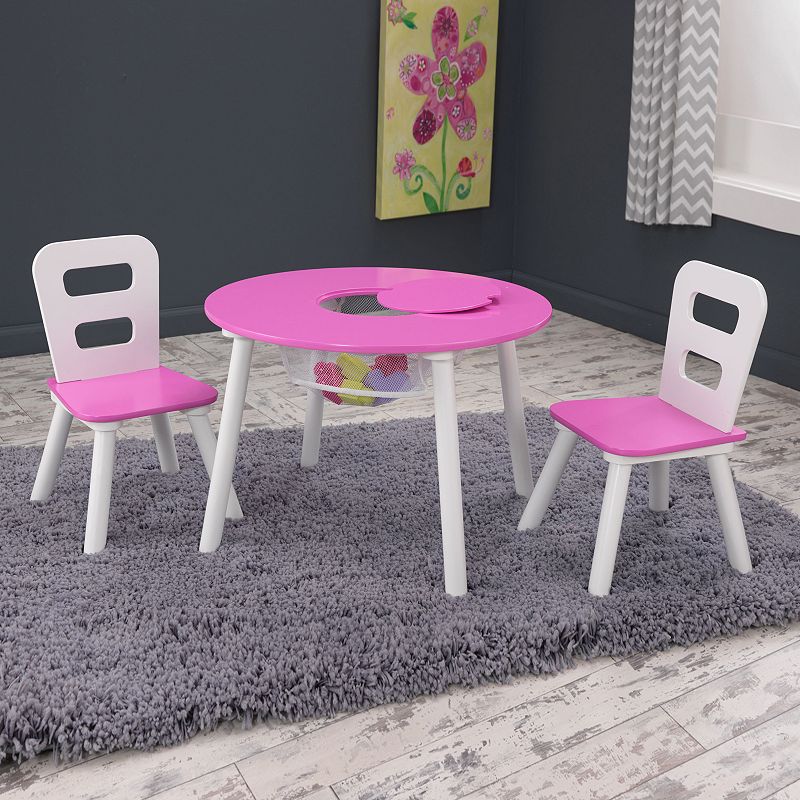 KidKraft Round Table and Chair Set, Multicolor