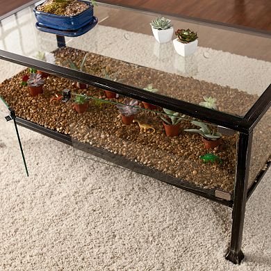 Southern Enterprises Henshaw Terrarium Coffee Table