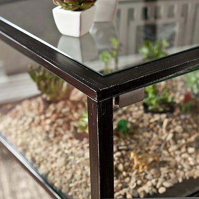 Southern Enterprises Henshaw Terrarium Side Table