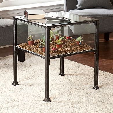 Southern Enterprises Henshaw Terrarium Side Table