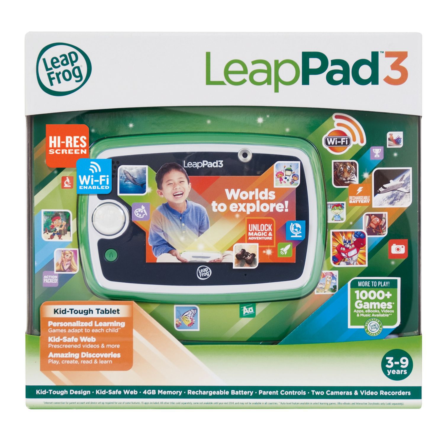 leapfrog leappad3 learning tablet