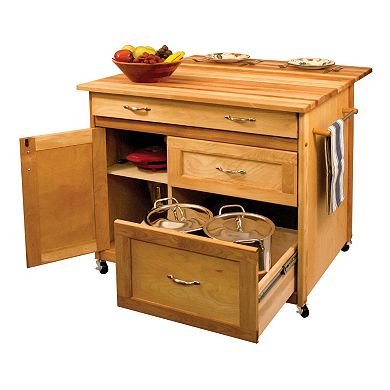 Deep Drawer Kitchen Cart