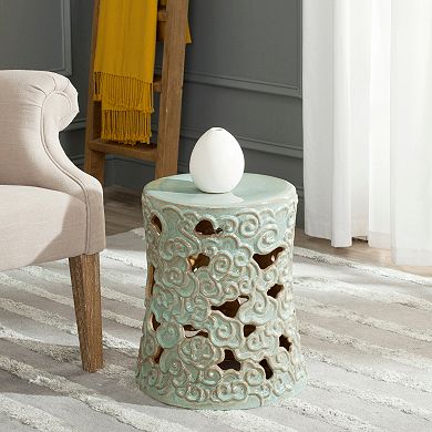 Safavieh Ocean Cloud Ceramic Garden Stool