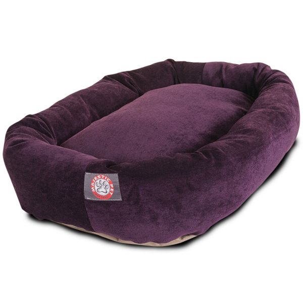 Majestic Pet Bagel Dog Bed - Bougainvillea