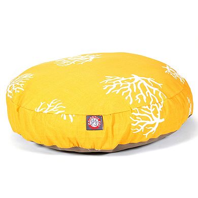 Majestic Pet Coral Reef Round Pet Bed - 30'' x 30''